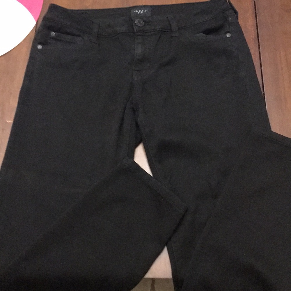 CELEBRITY PINK BLACK SKINNY JEANS SIZE 11